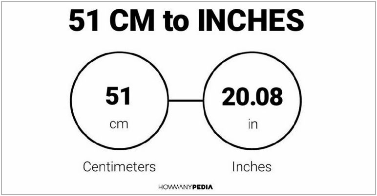 51 Cm To Inches