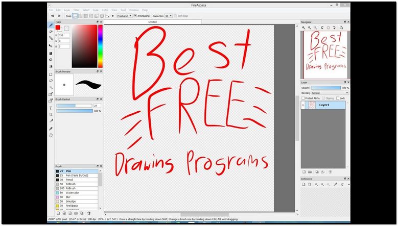 Best Free Drawing Programs