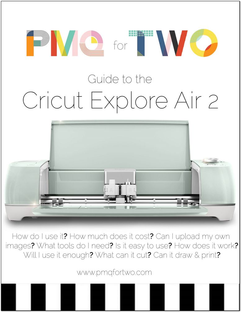 cricut explore air 2 manual download