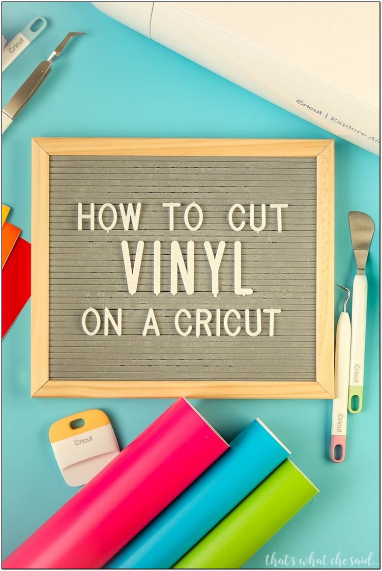 How To Cut Vinyl On Cricut
