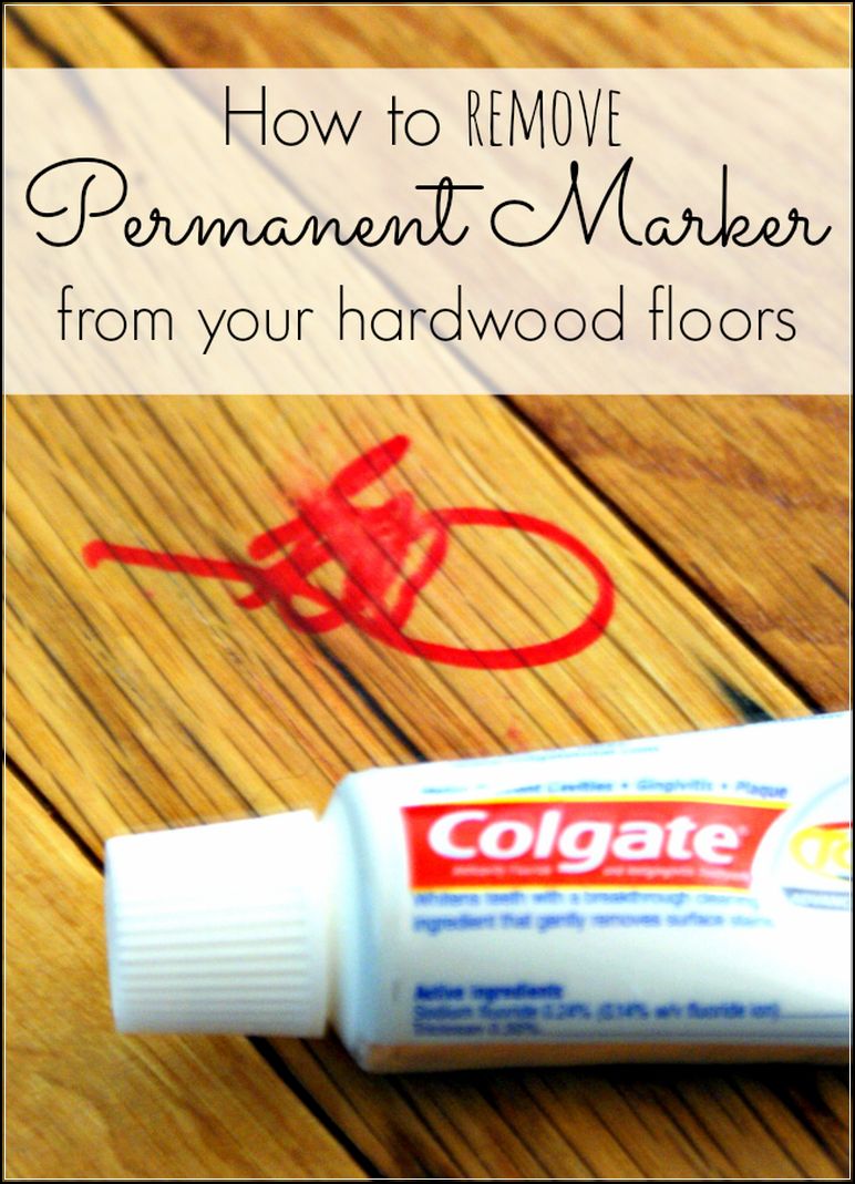 How To Get Permanent Marker Off Wood