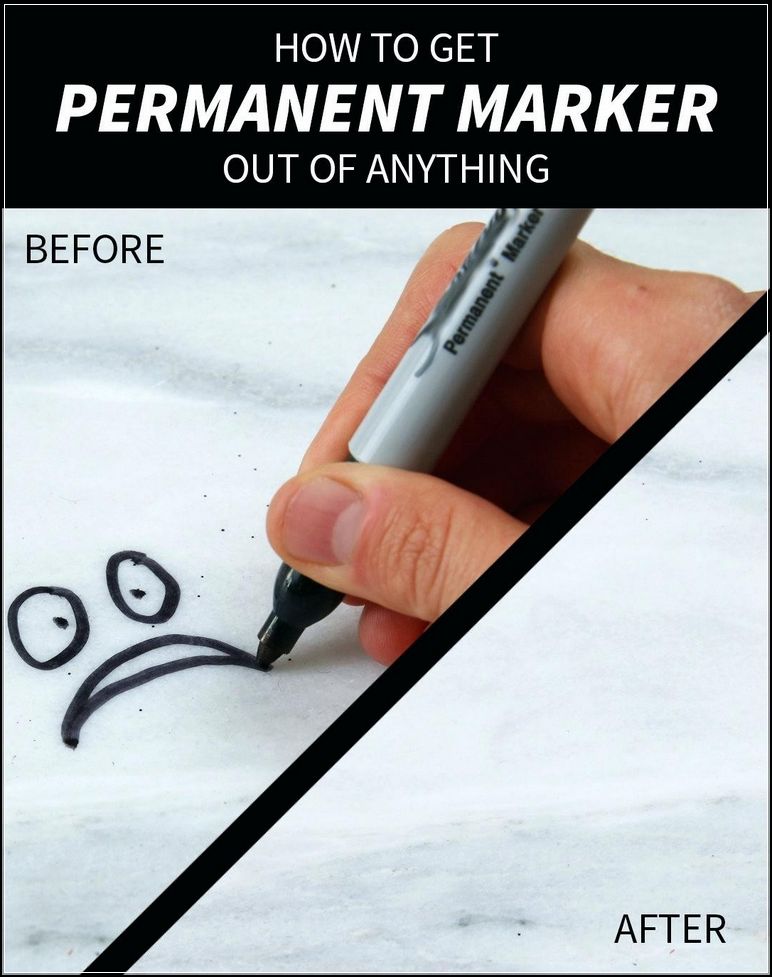 How To Remove Dry Erase Marker