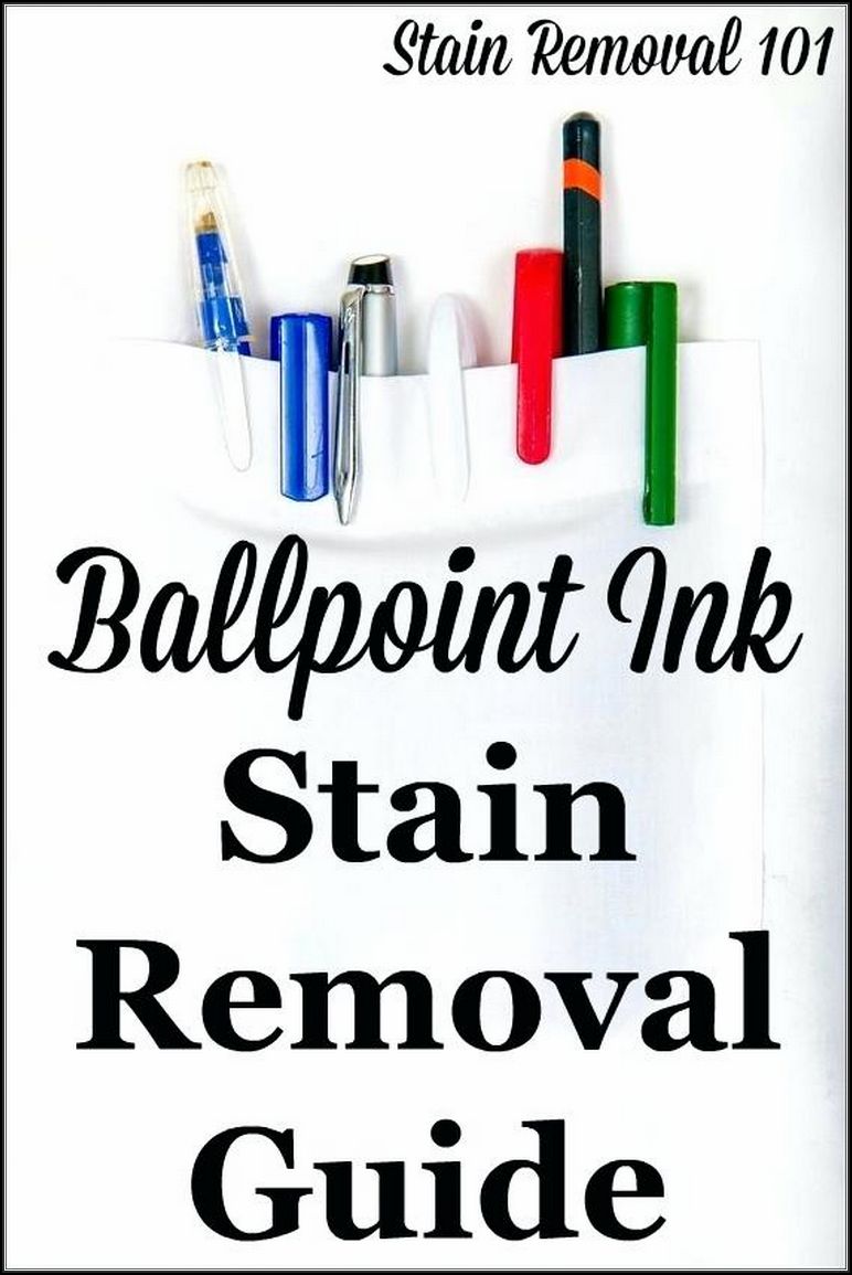 How To Remove Permanent Marker From Fabric