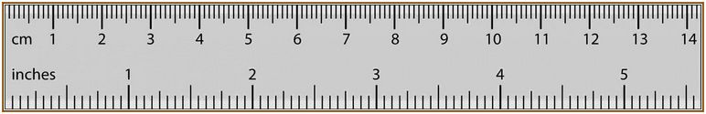Ruler Real Size