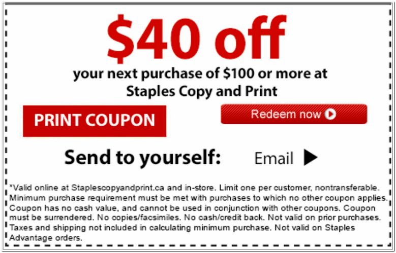 Staples Copy And Print Coupon